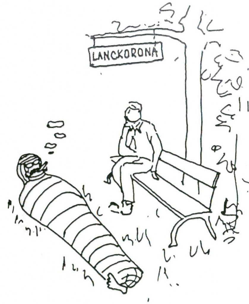 Rys. Witold Chmielewski.  Źródło: Księga Pamiątkowa Absolwentów Wydziału Geologii (1957-1997), PIG, Warszawa 1997 r.